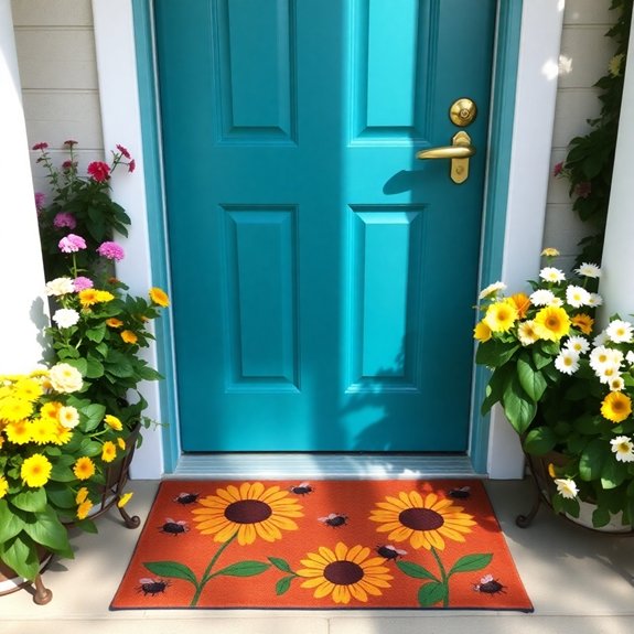 unique welcome mat ideas