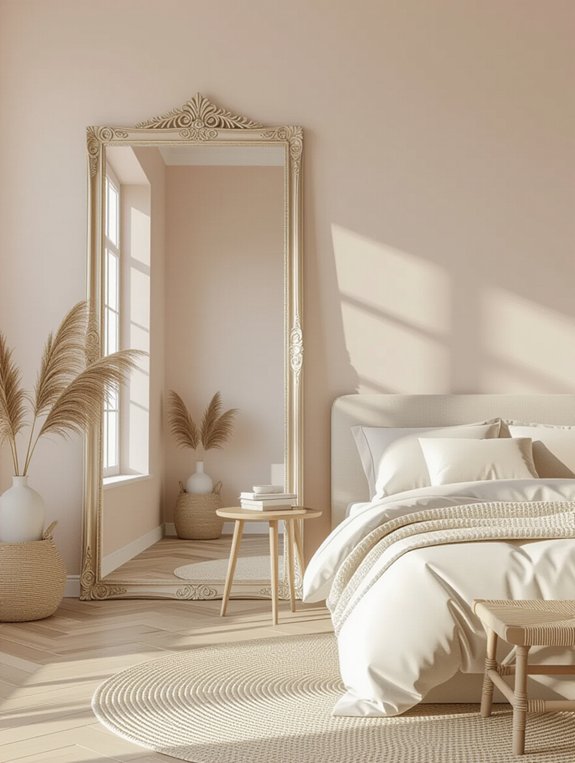 use mirrors for spaciousness