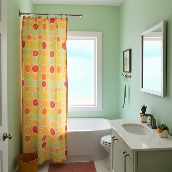 utilize a shower curtain
