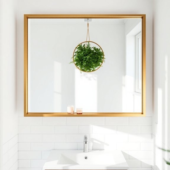 utilize mirrors for advantage