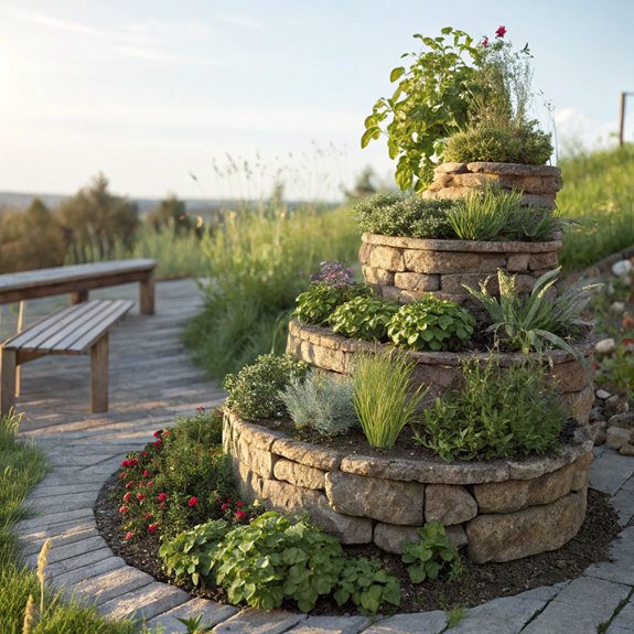vertical gardens for herbs