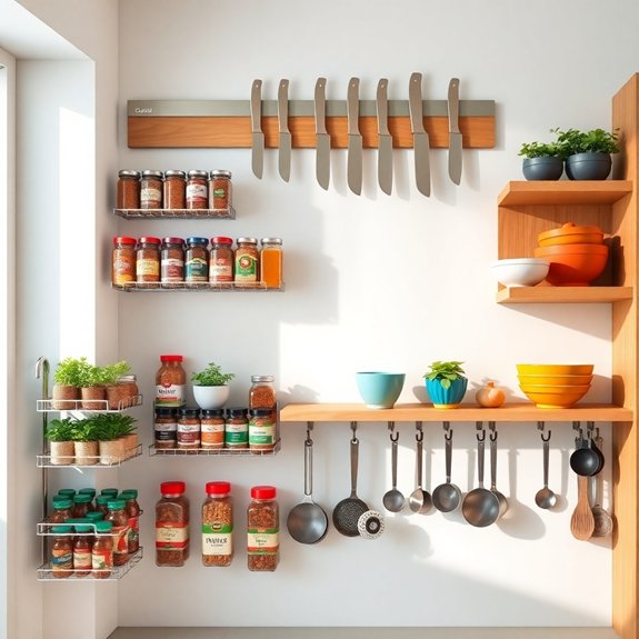 vertical space organization ideas