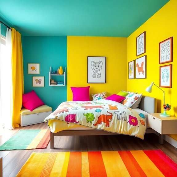 vibrant and eye catching palettes