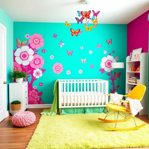 vibrant and striking hues