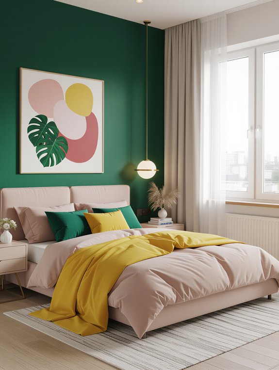 vibrant bold color transformation