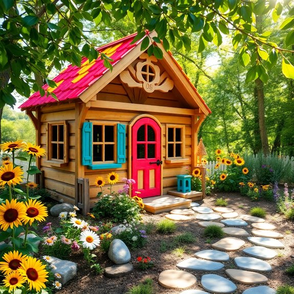 vibrant children s play area