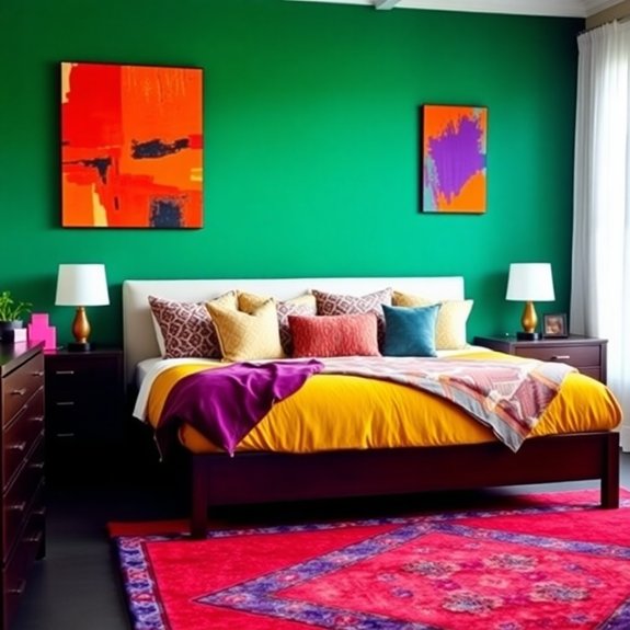 vibrant color pairings