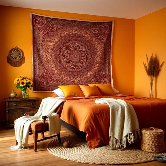 vibrant cozy color schemes