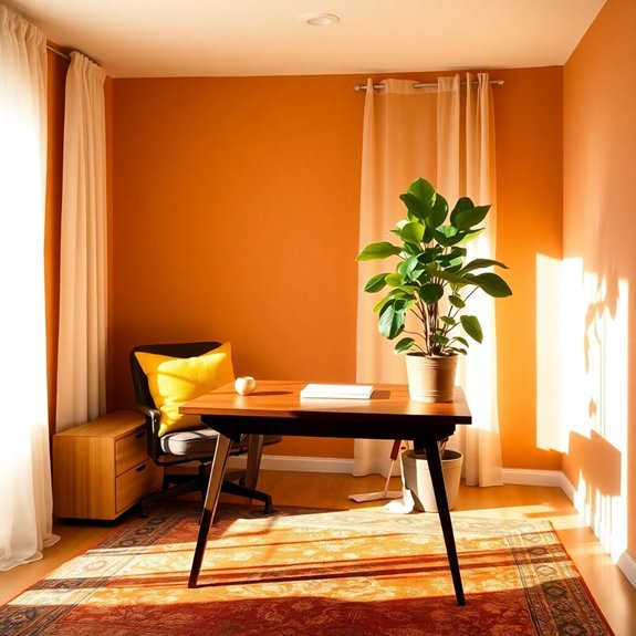 vibrant cozy color schemes