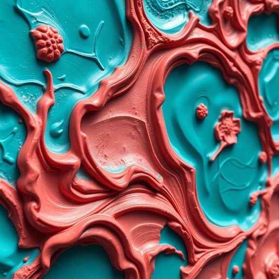 vibrant decorative wall finishes