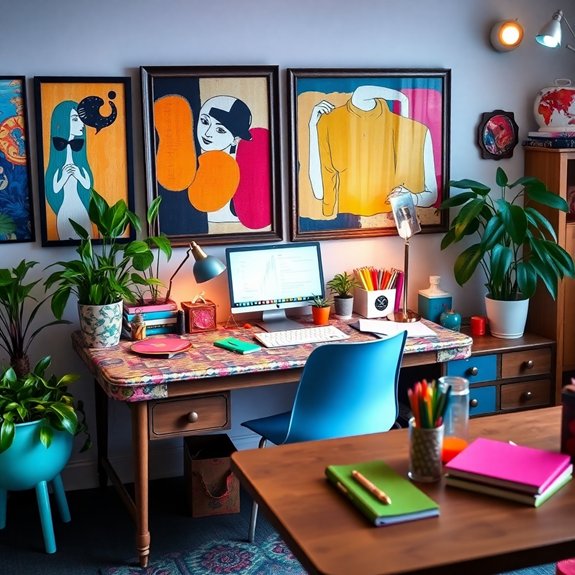 vibrant diverse aesthetic fusion