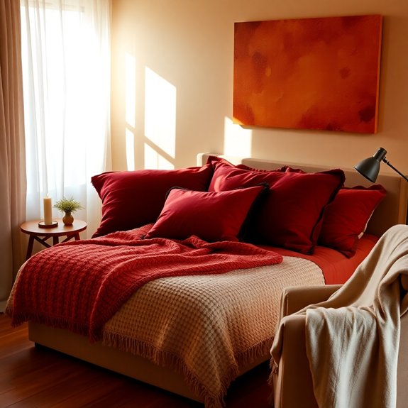 vibrant warm color schemes