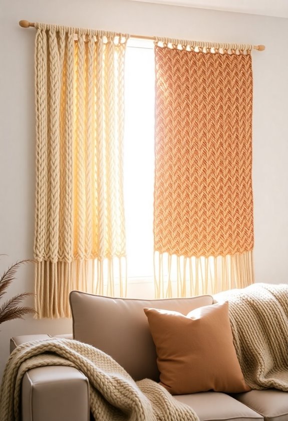 warm and inviting fabrics