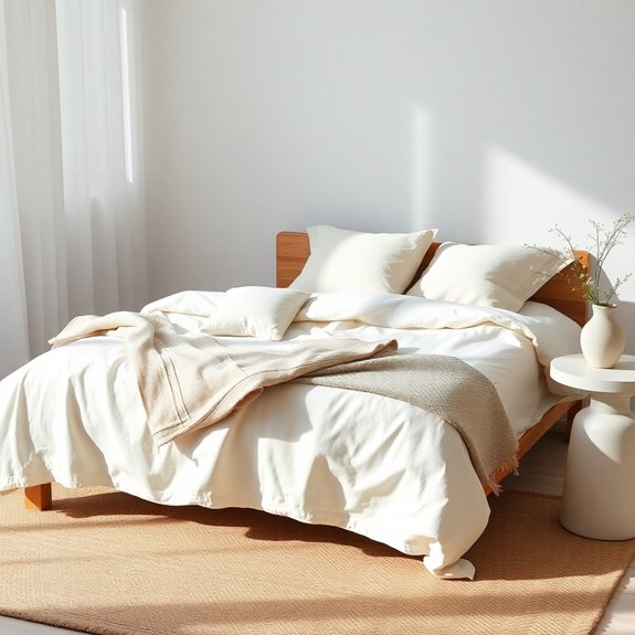 warm and inviting materials