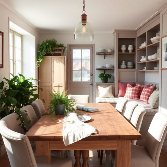 warm and inviting spaces