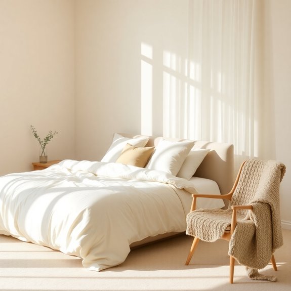 warm neutral toned interior