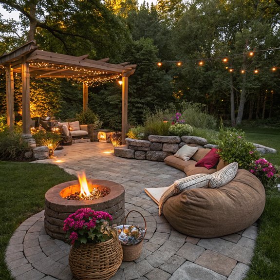 warm outdoor gathering spaces