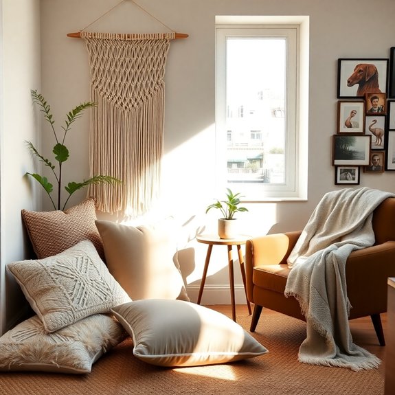 warmth in fabric choices