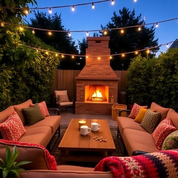 warmth in outdoor spaces