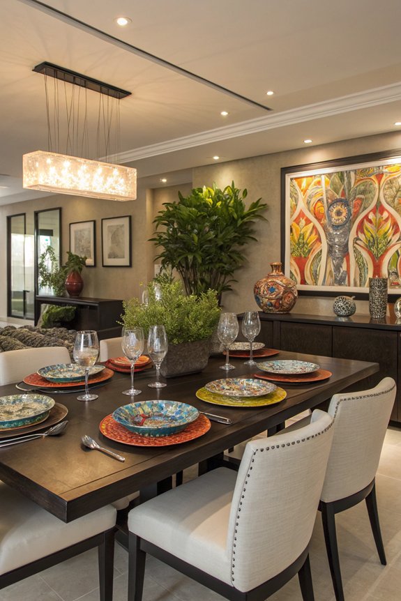 artful tableware for gatherings