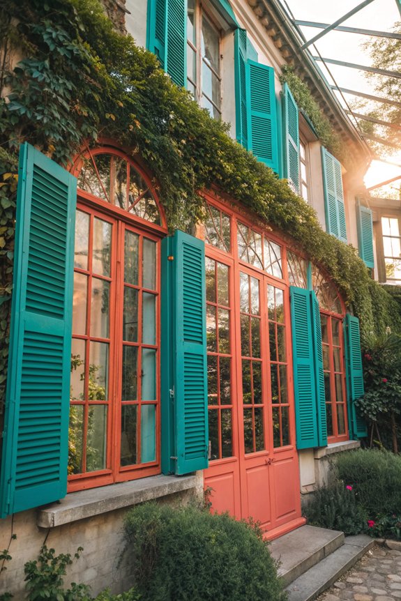 artistic and functional shutters