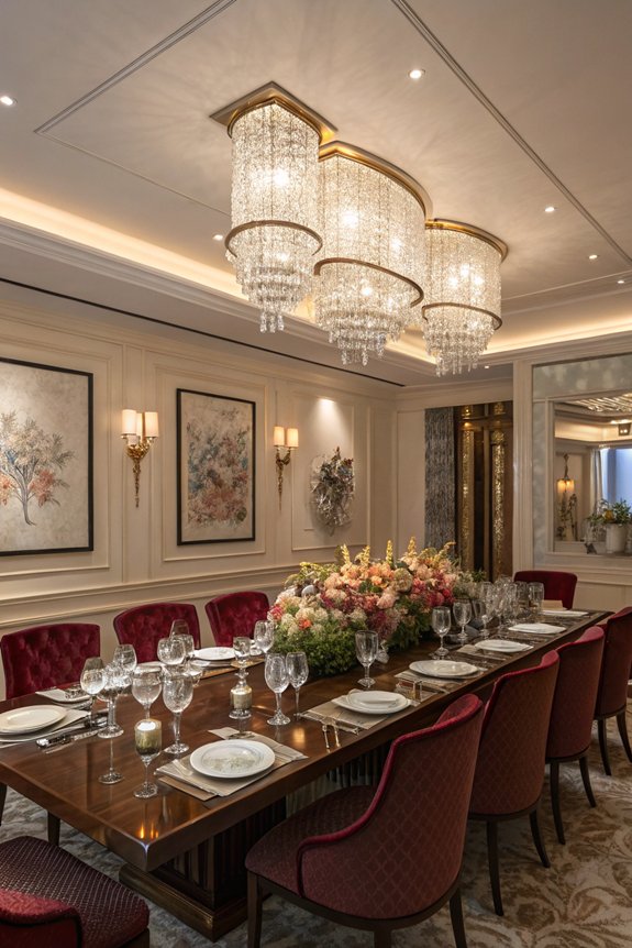 artistic dining table centerpiece