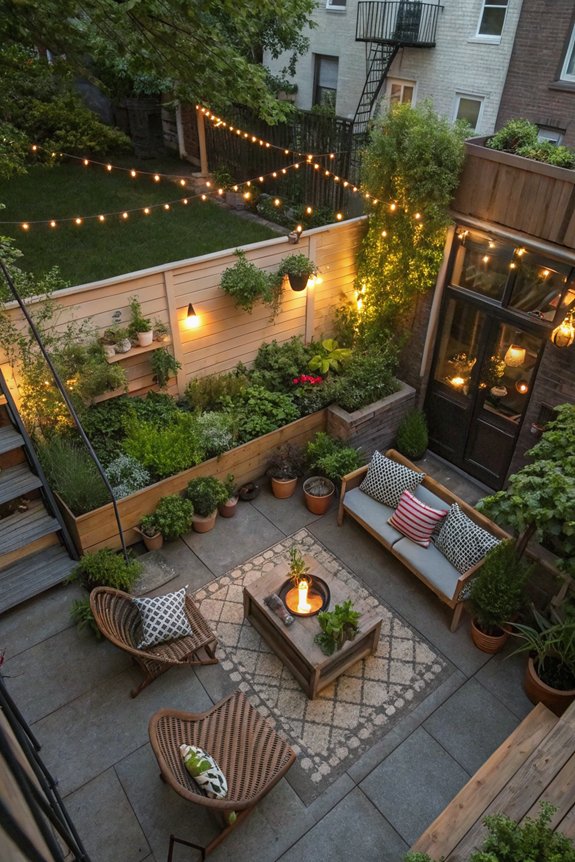 assess unique backyard features
