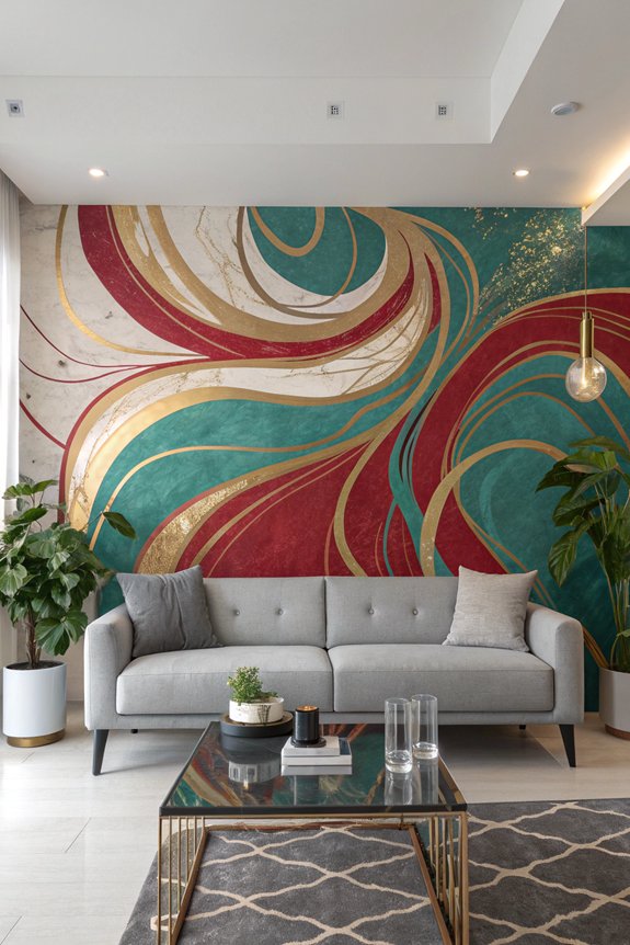 bold abstract art selection