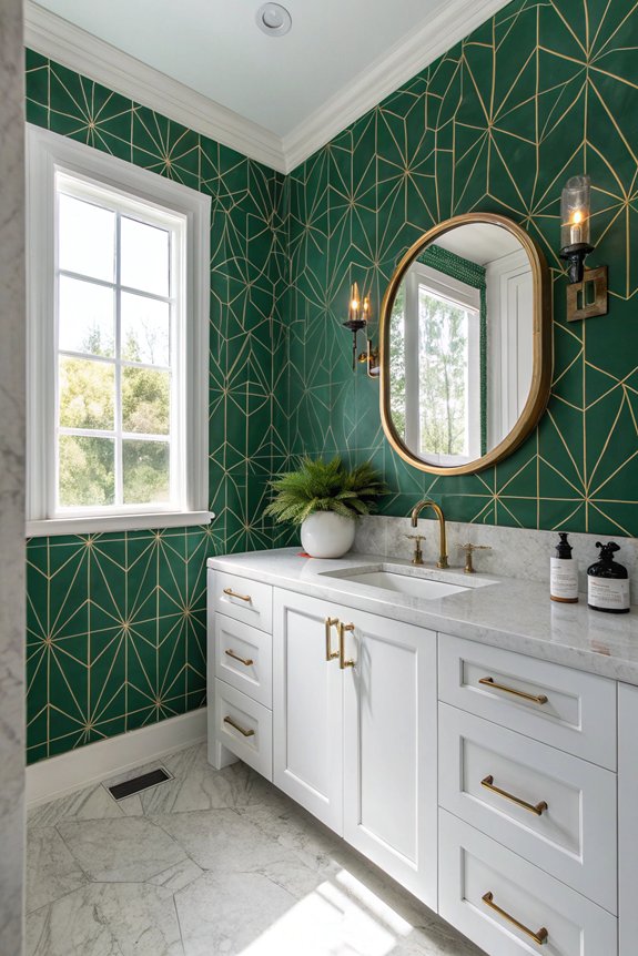 bold accent wall transformation