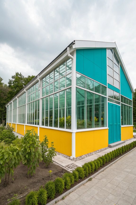 bold color contrast design