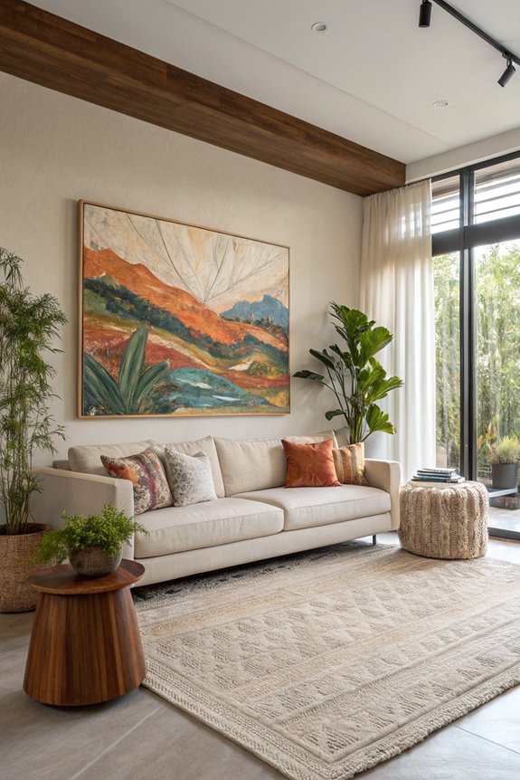 bold focal point decor