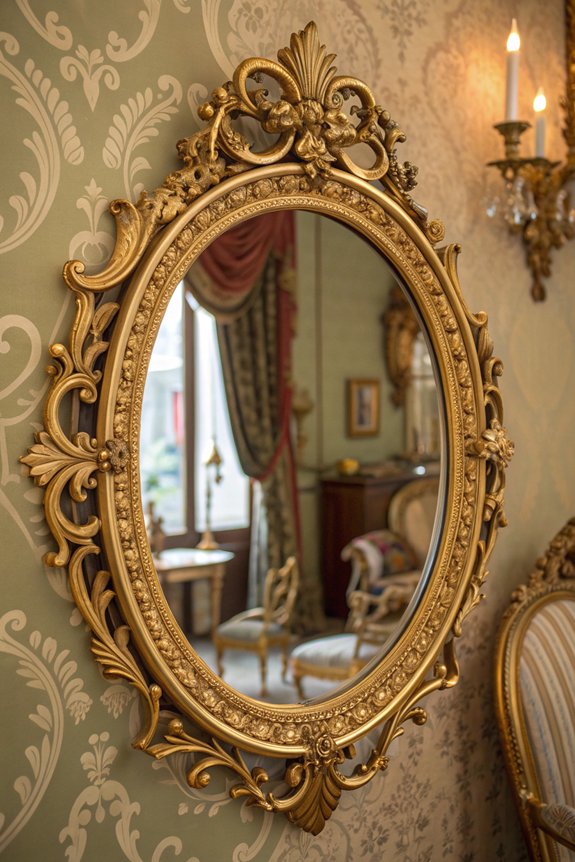 classic charm through mirrors