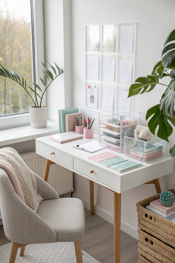 clear organizers for tidiness