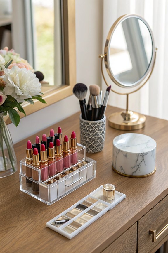 clever makeup organization solutions