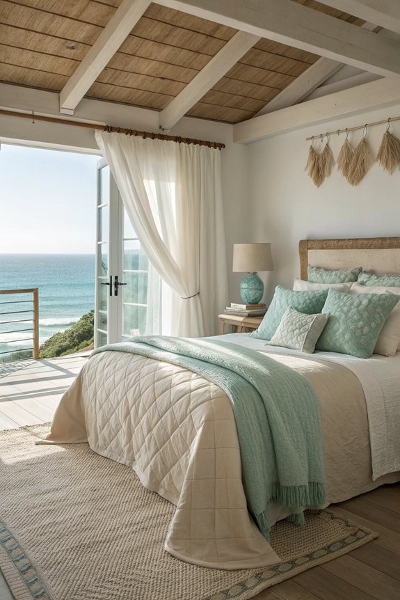 coastal bedding color palette