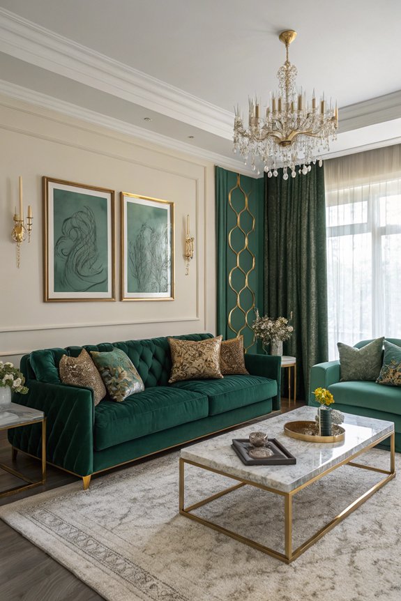 cohesive luxury color palette