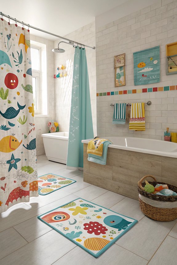 colorful safe fun mats