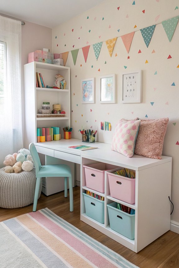 compact desks for creativity
