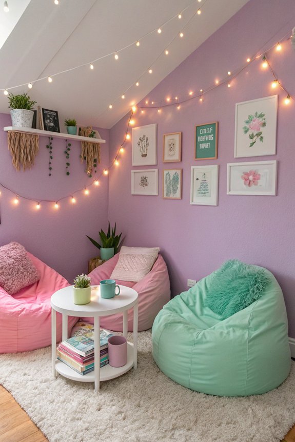 cozy bean bag retreat