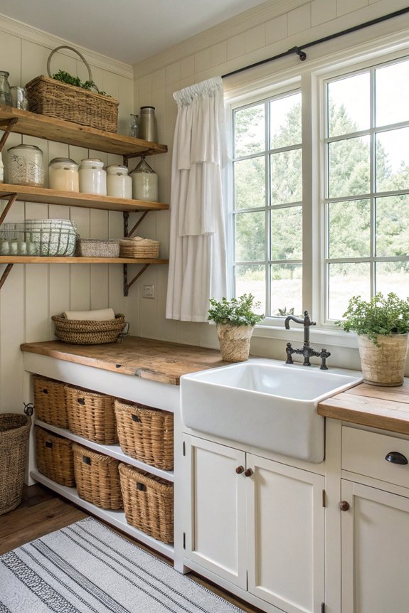 cozy farmhouse laundry essentials