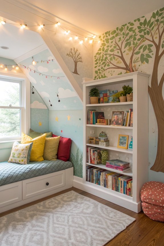 cozy reading corner design