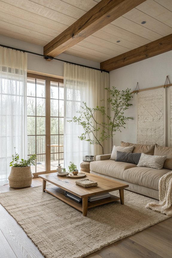 cozy textiles for serenity