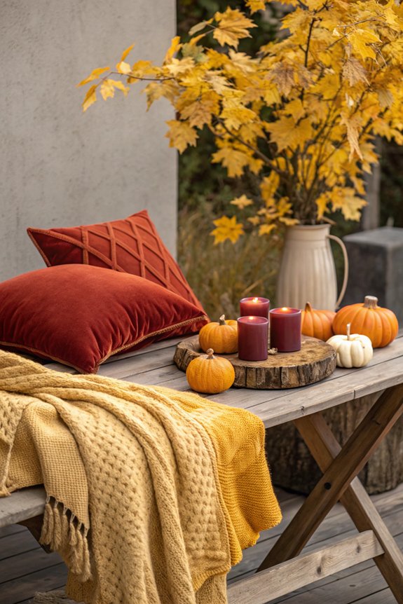 cozy textures for warmth