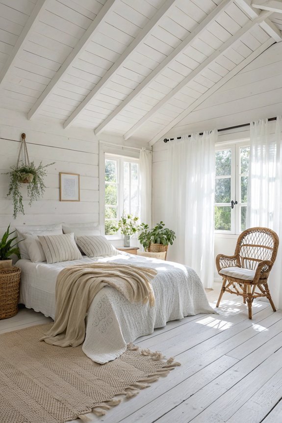 cozy vintage inspired bedroom retreat