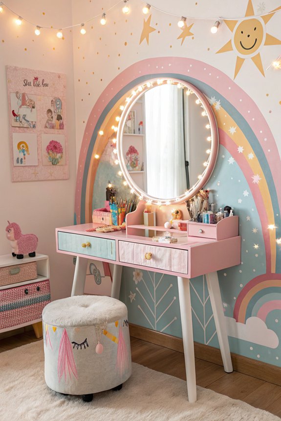creative and colorful spaces