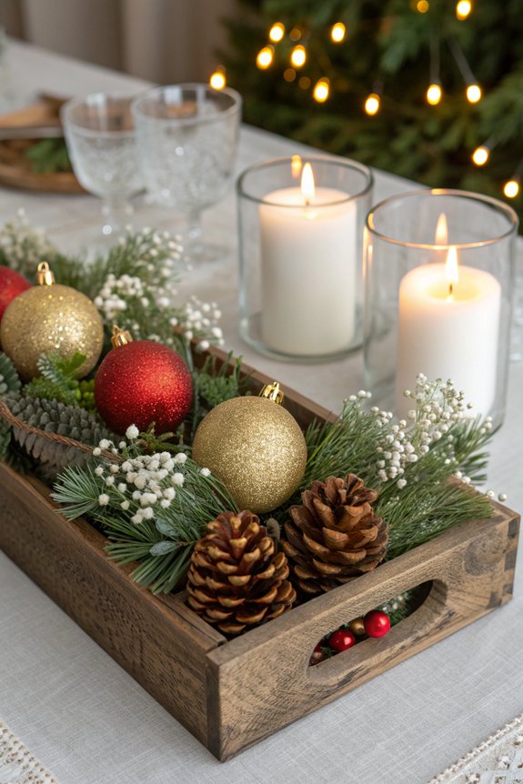 creative holiday table centerpieces