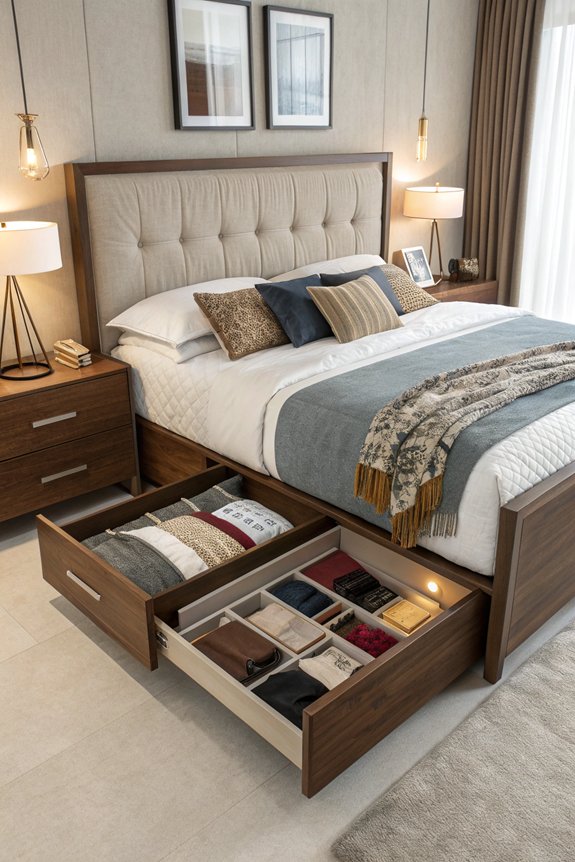 customizable eco friendly storage beds