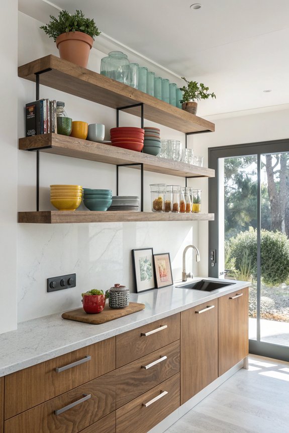 customizable kitchen shelving solutions