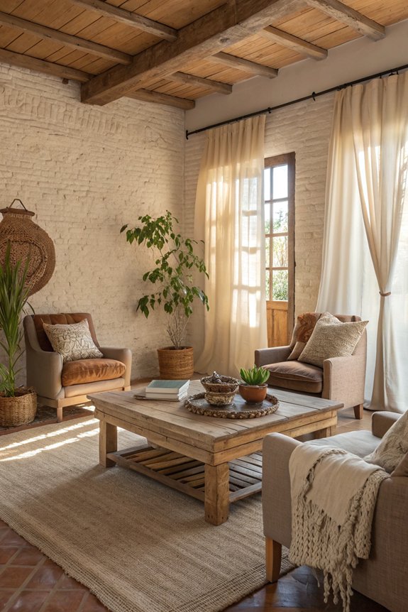 earthy colors for coziness