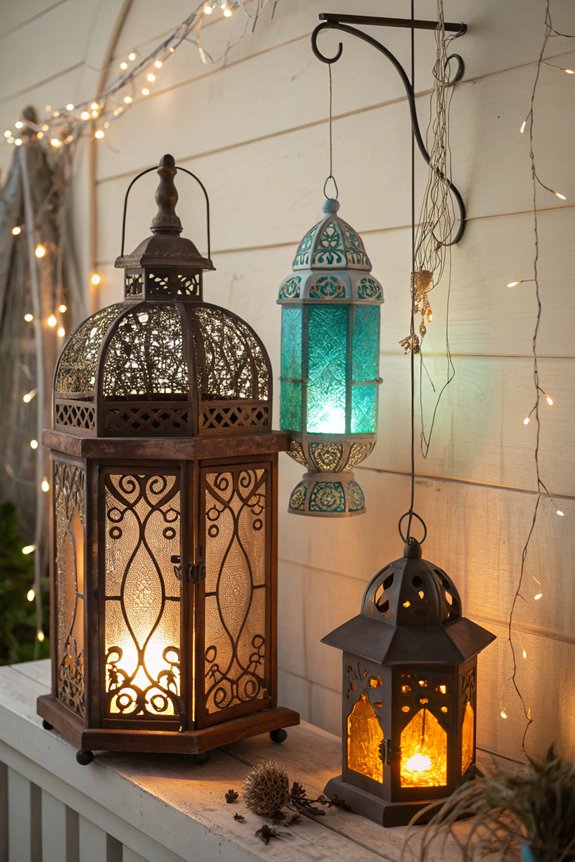eclectic lantern style combinations